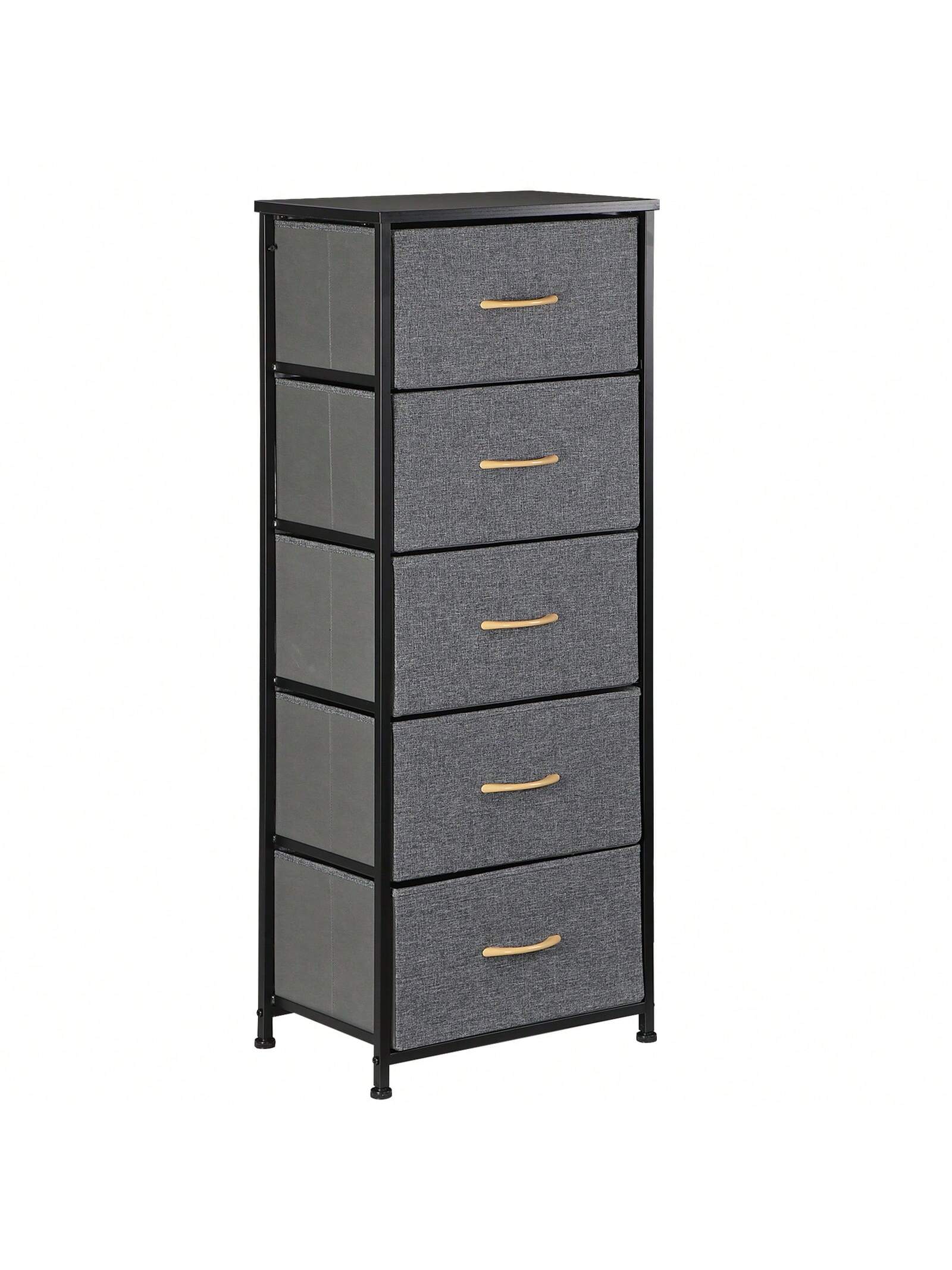 5 Drawers Dresser Small Dresser For Bedroom Fabric Storage Tower Organizer Unit