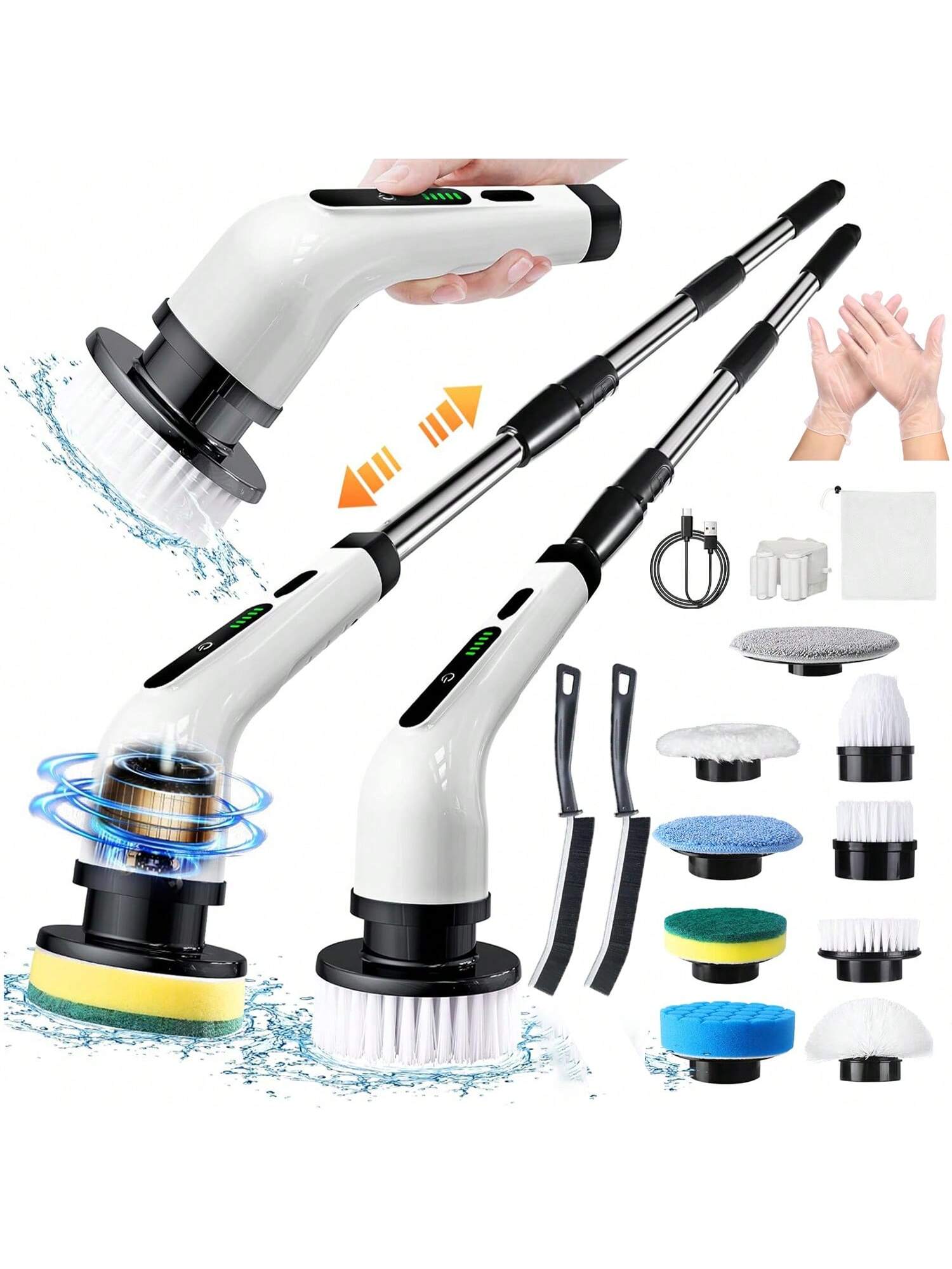 Electric Spin Scrubber – Rechargeable Power Cleaning Brush